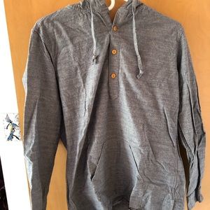 J Crew Blue Hoodie